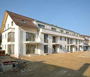Reihenhaus und Doppelhaus